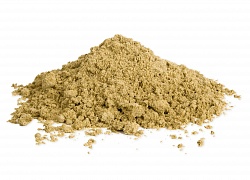 Сеяный строительный песок
